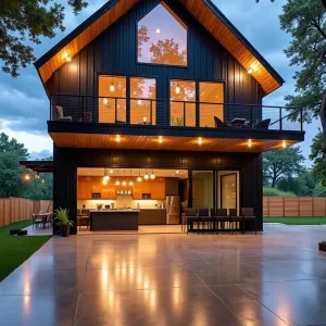 Architectural Elegance: A Nighttime Glow