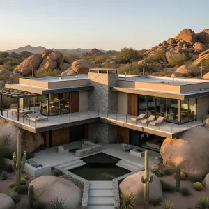 Granite Perch Desert Courtyard