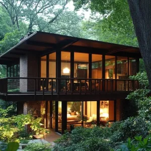 Elevated Woodland Wonder with Retro Flair