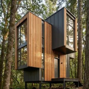 Cantilevered Woodland Viewbox