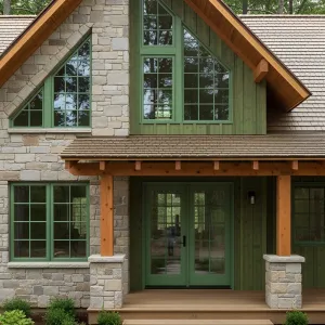 Woodland Haven with Green Accents