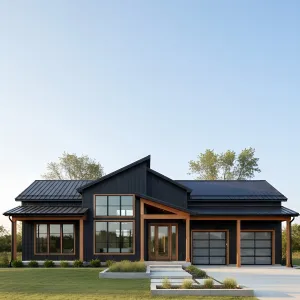 Mid-Century Barn Chic: A Delightful Retro Hideaway