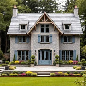 Majestic Slate Roof Manor