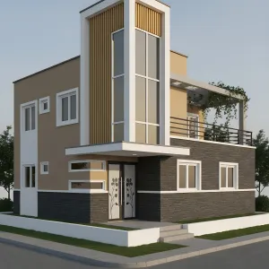 Sunlit Corner Tower Retreat