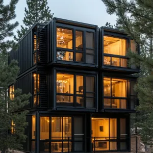 Stacked Elegance: The Ultimate Container Living