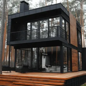 Modern Elegance in the Woods