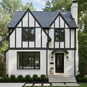 Charcoal Latticelight Tudor
