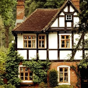 Timeless Tudor Twist with Ivy-Coated Elegance