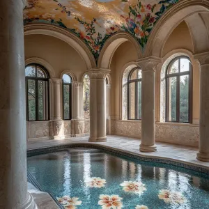 Opulent Indoor Oasis With Floral Dreams