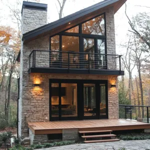 Luxury Tiny House Nestled in the Woods