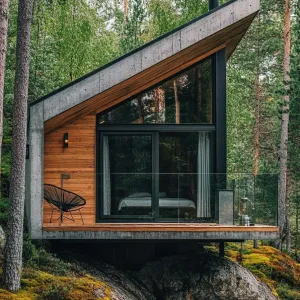 Rocky Roost: The Cantilevered Cabin