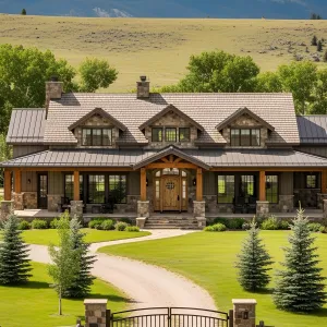 Majestic Vista with Mountain Backdrop