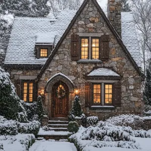 Preview of Snowy Stone Sanctuary in Holiday Spirit