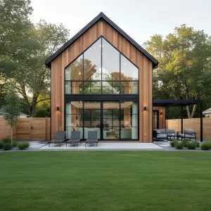 Gable Grandeur: A Modern Barnhouse Delight