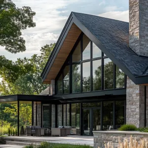 Awe-Inspiring Glass Gem in the Countryside
