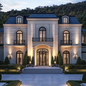 An Eloquent Showpiece of Marble Grandeur