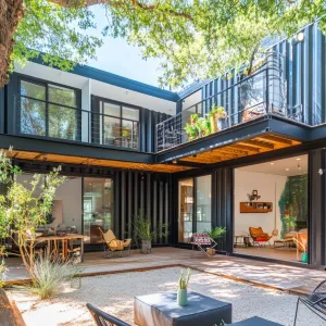 Preview of Cozy and Chic Shipping Container Retreat