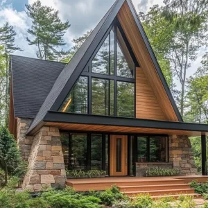 Charming A-Frame Cottage Nestled in Nature