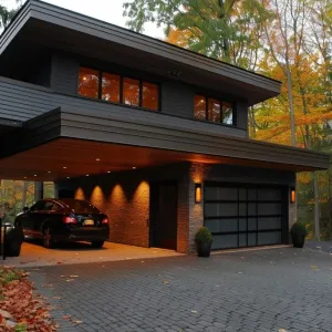 Garage with Carport
