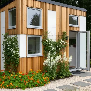 Petal-Painted Pocket Castle: Nature’s Nook