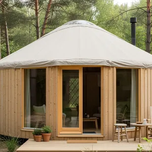 Round Retreat: The Tree-Side Tranquil Tent