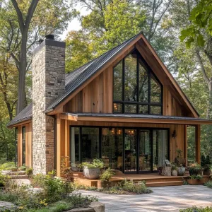 A-Frame Haven in the Woods