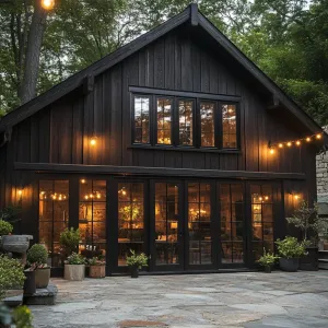 A Dreamy Farmhouse Under Starlit Skies