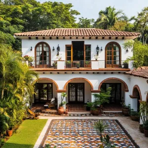 Serene Sanctuary with Lush Courtyard