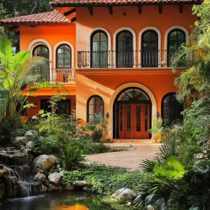 Tuscan Tropics: A Lush Oasis