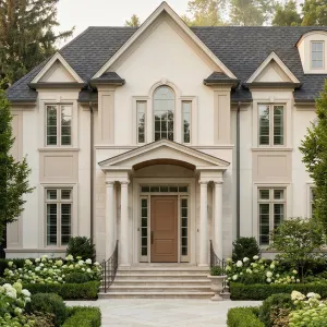 Soft Stone Portico Garden Residence