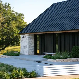 Modern Barn House with a Hint of Chic