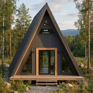 Amber Trim Woodland Peak Cabin