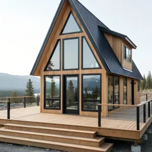 A-Frame Abode with a Fantastic Front