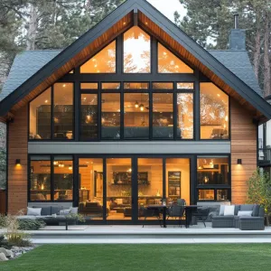 Glass Symphony in Timber Chic