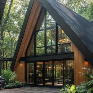 A-Frame Zen: A Triangular Sanctuary
