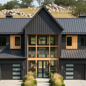 Rustic Grandeur with a Sprinkle of Contemporary Flair