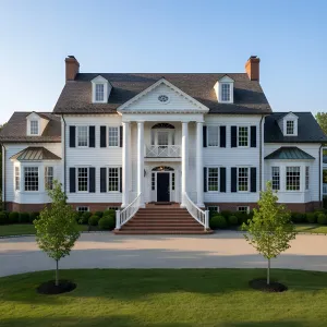 Portico-Proud Colonial Grandeur