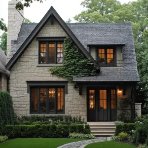 Charming Stone Nook with a Cozy Path