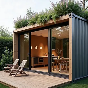 Petite Paradise: Green-Top Haven