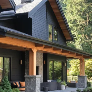 Modern Shelter Amidst the Pines