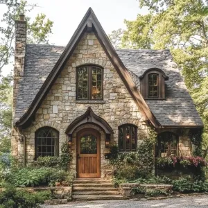 Cobblestone Cottage with a Twist