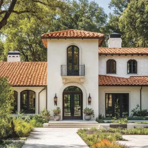 Tuscan Terrace in Tranquil Woods