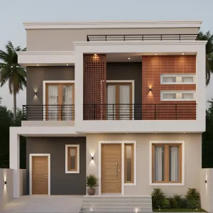 Sunset Clay Box Facade