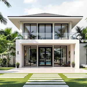 Modern Oasis: Where Palms Meet Chic