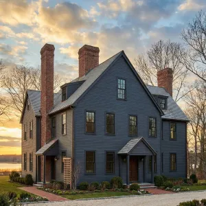 Harbor Mist Gabled Ancestral House