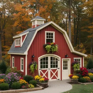 Autumn Orchard Gambrel Nook