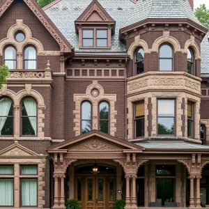 Victorian Treasure Towering with Timeless Trimmings