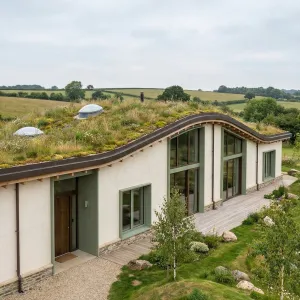 Rolling Meadow Roofline Country Home