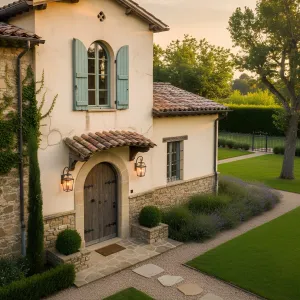 Rustic Provençal Garden Villa