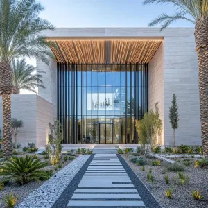 Grand Entryway: The Desert Glass Marvel